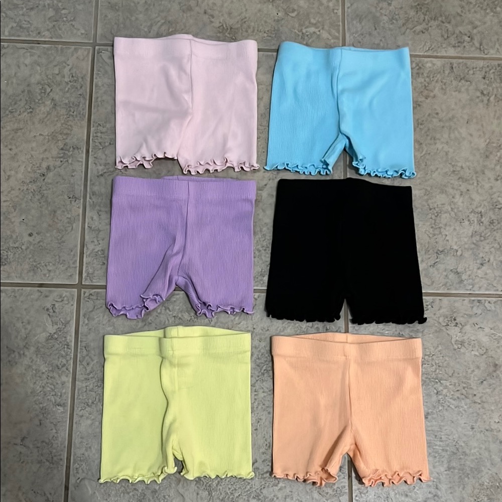 Garanimals Colorful Ruffle Hem Shorts Set